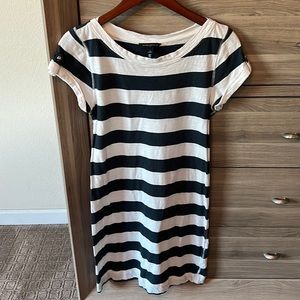 Banana Republic navy & white golf dress - size M